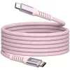 Cable Verbatim Sync & Charge Magnetic Cable USB-C to USB-C 60W 1.2m pink