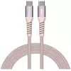 Cable Verbatim Sync & Charge Magnetic Cable USB-C to USB-C 60W 1.2m pink