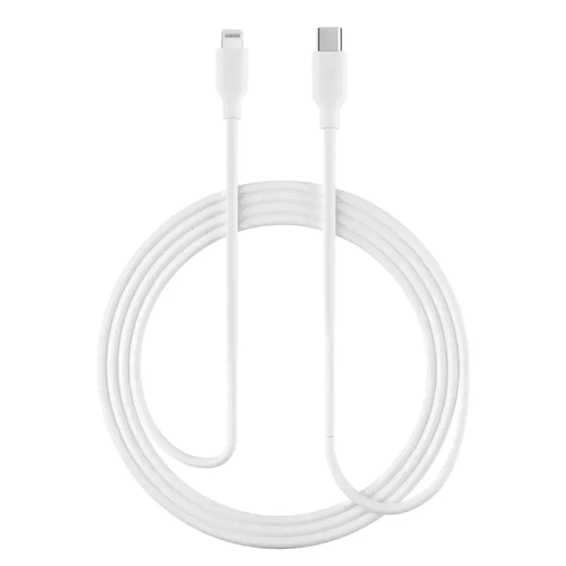 Charging cable Silver Line PVC IPHONE TO TYPE-C 1.2m
