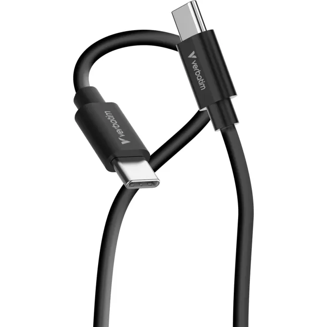 Cable Verbatim Essentials Sync & Charge USB-C to USB-C 60W 1m 2-Pack
