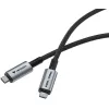 Cable Verbatim Sync & Charge USB4 USB-C to USB-C 240W 40Gbps 1.2m Color:black Cable Verbatim Sync & Charge USB4 USB-C to USB-C 240W 40Gbps 1.2m Color:black