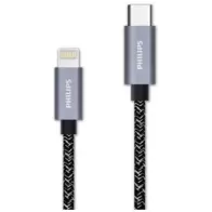 Cable Philips Lightning to Type C gray 1.2m