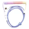 Кабель Ducky USB-A to USB-C Coiled - Afterglow 1.8m Цвет:синий