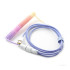 Cable Ducky USB-A to USB-C Coiled - Afterglow Color:blue Cable Ducky USB-A to USB-C Coiled - Afterglow Color:blue