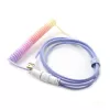 Кабель Ducky USB-A to USB-C Coiled - Afterglow 1.8m Цвет:синий