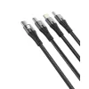 Charging cable Silver Line 3 Type-c to LIGHTNING and Type-c 2x 1.5m