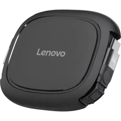 כבל Lenovo 240W USB-C Retractable Cable שחור 1.2m