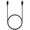 כבל סנכרון וטעינה מקורי Samsung 5A USB-C to USB-C Cable 1m שחור