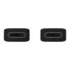 כבל סנכרון וטעינה מקורי Samsung 5A USB-C to USB-C Cable 1m שחור