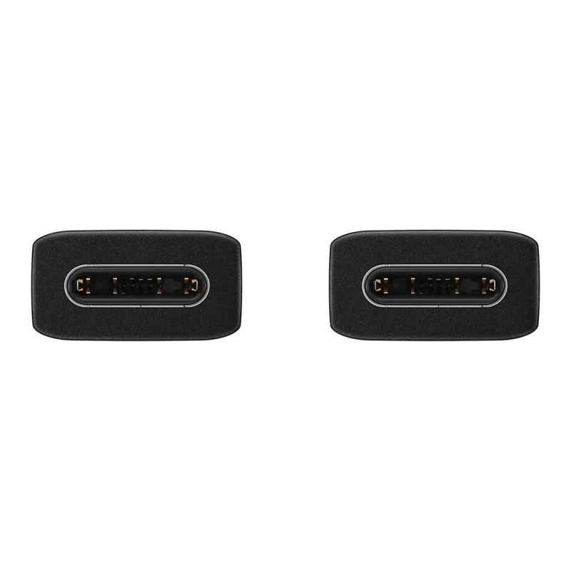 כבל סנכרון וטעינה מקורי Samsung 5A USB-C to USB-C Cable 1m שחור