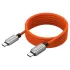 Кабель CABLETIME USB-C 240W Magnetic Charging Cable 1m orange