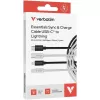 Cable Verbatim Essentials Sync & Charge USB-C to Lightning 1m 2-Pack