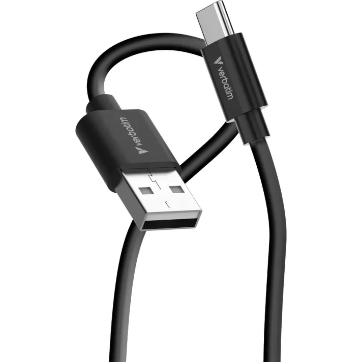 Cable Verbatim Essentials Sync & Charge USB-A to USB-C 1m 2-Pack