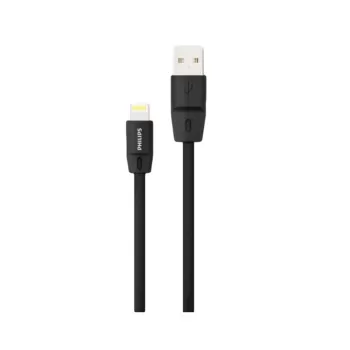 Cable Philips USB 2.0 To MFI 1.8m Color:black