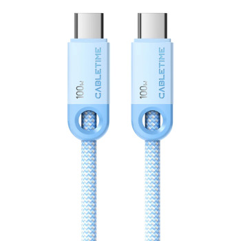Кабель CABLETIME USB-C 100W Charging Cable 2m - Blue Цвет:синий