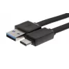 Cable Gold Touch USB3.0 A To USB3.1 C M/M Black -2m Color:black