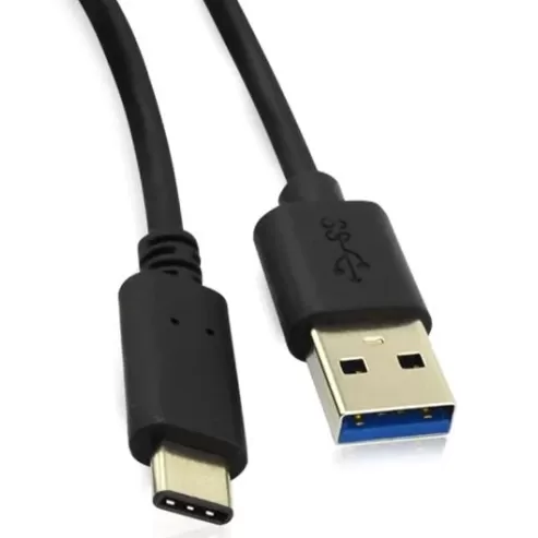 Cable Gold Touch USB3.0 A To USB3.1 C M/M Black -2m Color:black