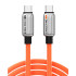 כבל CABLETIME USB-C 240W Charging Cable 2m כתום