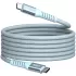 Cable Verbatim Sync & Charge Magnetic Cable USB-C to USB-C 100W 1.2m blue