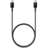 כבל סנכרון וטעינה מקורי Samsung Type-C to Type-C Cable שחור 1m - יבואן רשמי