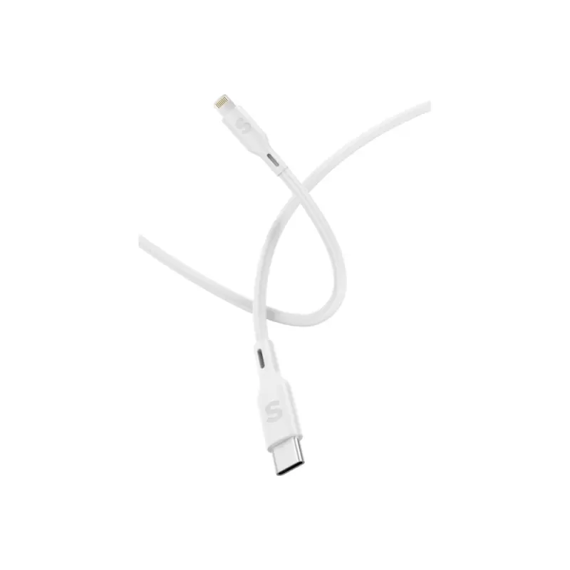 Charging cable Silver Line Type-C to Lightning 20W TPE 1.2m Color:silver