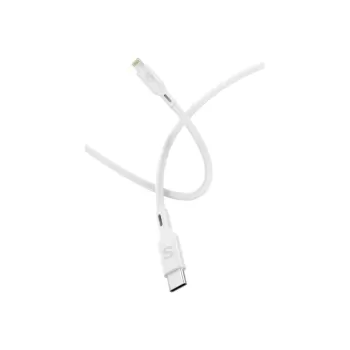 כבל טעינה Silver Line Type-C to Lightning 20W TPE 1.2m צבע כסוף