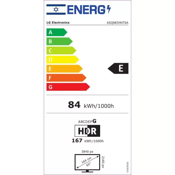Smart TV LG 65QNED90T6A QNED 4K 65QNED90T6A