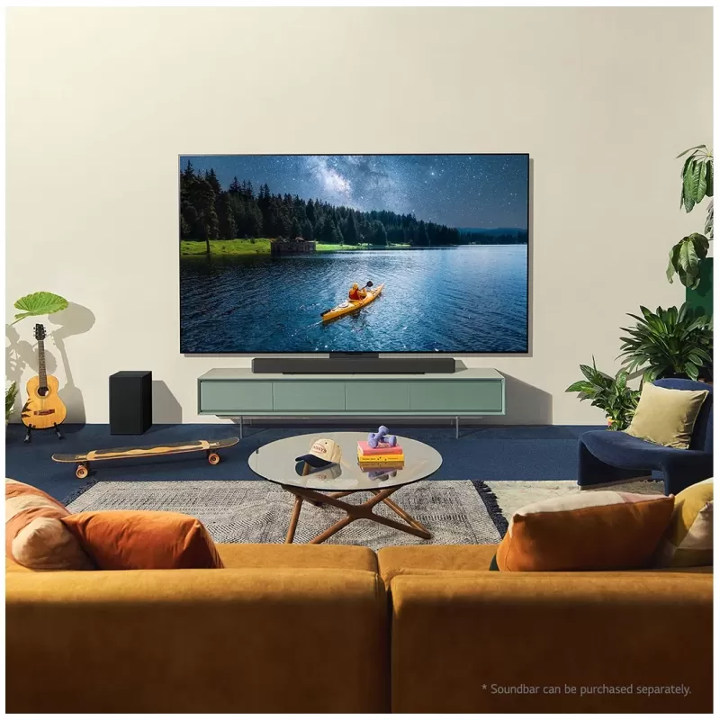 טלוויזיה חכמה LG OLED83C46LA OLED evo AI C4 4K OLED83C46LA - יבואן רשמי