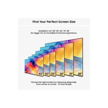 טלוויזיה חכמה Samsung UE75M70H Mini LED 4K 75 UE75M70H טלוויזיה חכמה Samsung UE75M70H Mini LED 4K 75 UE75M70H