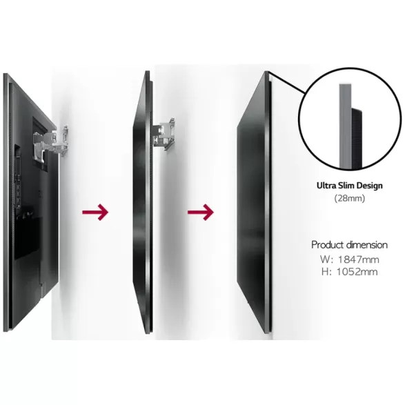 טלוויזיה חכמה LG OLED83G26LA OLED evo Gallery Edition 4K OLED83G26LA טלוויזיה חכמה LG OLED83G26LA OLED evo Gallery Edition 4K OLED83G26LA