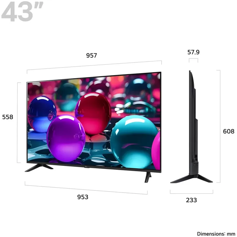 Умный телевизор (Smart TV) LG 43UA73006LA UHD 4K 43UA73006LA - официальный импортер