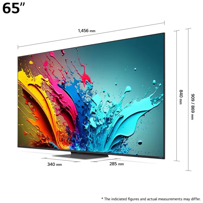 טלוויזיה חכמה LG 65QNED86T6A QNED 4K 65QNED86T6A