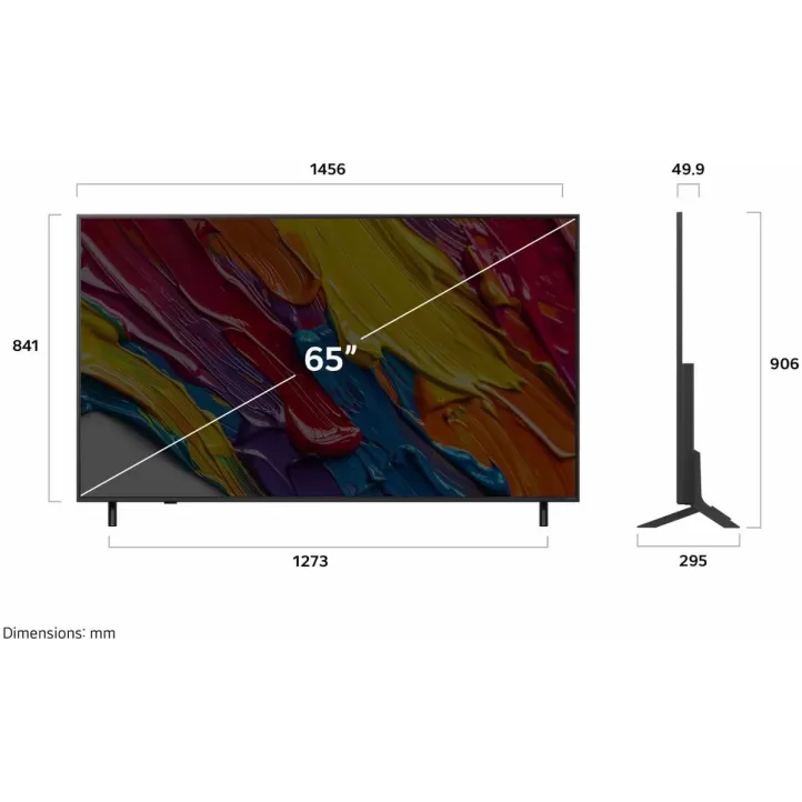 Smart TV LG 65QNED82A6A QNED 4K 65QNED82A6A