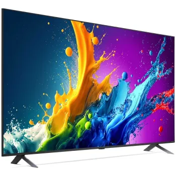 טלוויזיה חכמה LG 86QNED80T6B QNED 4K 86QNED80T6B צבע שחור - יבואן רשמי