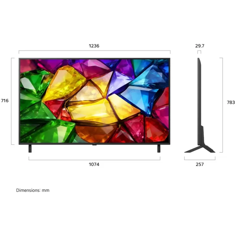 טלוויזיה חכמה LG 55MRGB85B6C Mini RGB evo AI 4K 55MRGB85B6C - יבואן רשמי