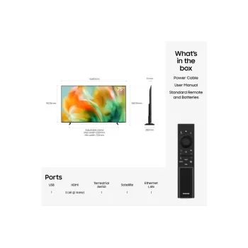טלוויזיה חכמה Samsung UE75M80H Mini LED 4K 75 UE75M80H טלוויזיה חכמה Samsung UE75M80H Mini LED 4K 75 UE75M80H