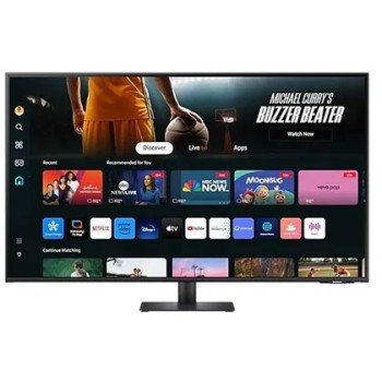 Умный телевизор (Smart TV) Samsung SAMSUNG 43 WHITE/4K/SMART/S43DM703UM/TYPE C+HDMI/Speakers TV Plus/Tizen/Mirroring/Eye Saver Mode/HDR10/Game Mode