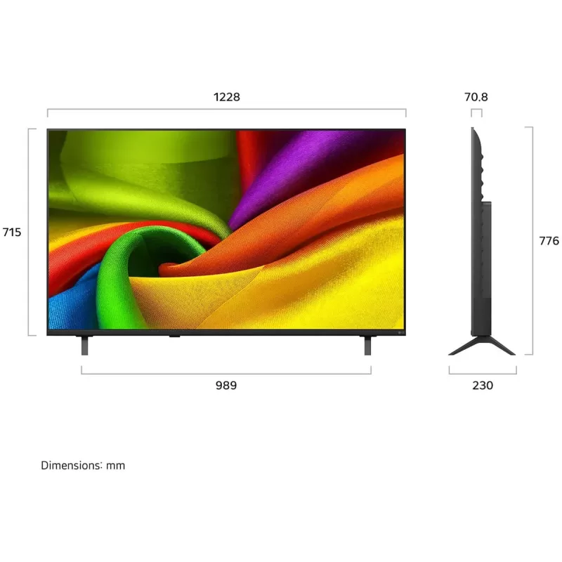 Smart TV LG 55NU850B6LA NANO UHD AI 4K 55NU850B6LA - official importer Smart TV LG 55NU850B6LA NANO UHD AI 4K 55NU850B6LA - official importer
