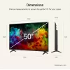 טלוויזיה חכמה LG 50QNED70B6T QNED MiniLED AI 4K 50QNED70B6T - יבואן רשמי