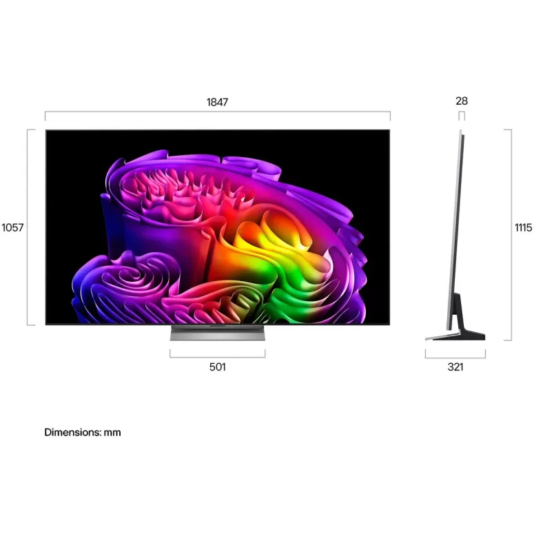 טלוויזיה חכמה LG OLED83G66LW OLED evo 4K OLED83G66LW - יבואן רשמי