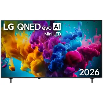 טלוויזיה חכמה LG 65QNED8MB6T QNED evo Mini LED AI 4K 65QNED8MB6T צבע שחור - יבואן רשמי