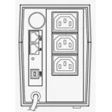 אל פסק Powercom Raptor 800VA UPS RPT-800A 800VA אל פסק Powercom Raptor 800VA UPS RPT-800A 800VA