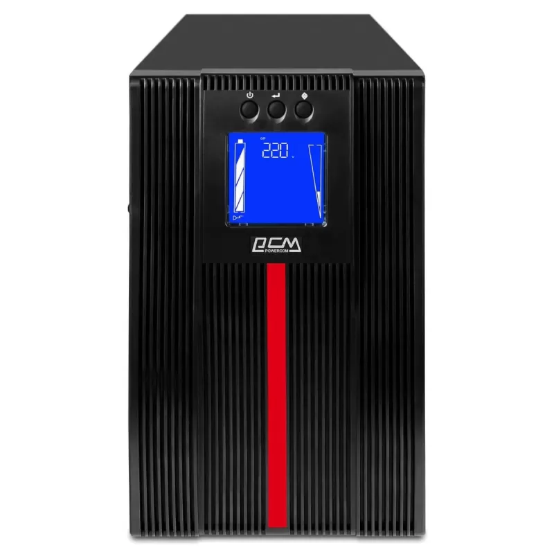 אל פסק Powercom Macan 2000VA UPS with USB and SNMP Slot MAC-2000 2000VA