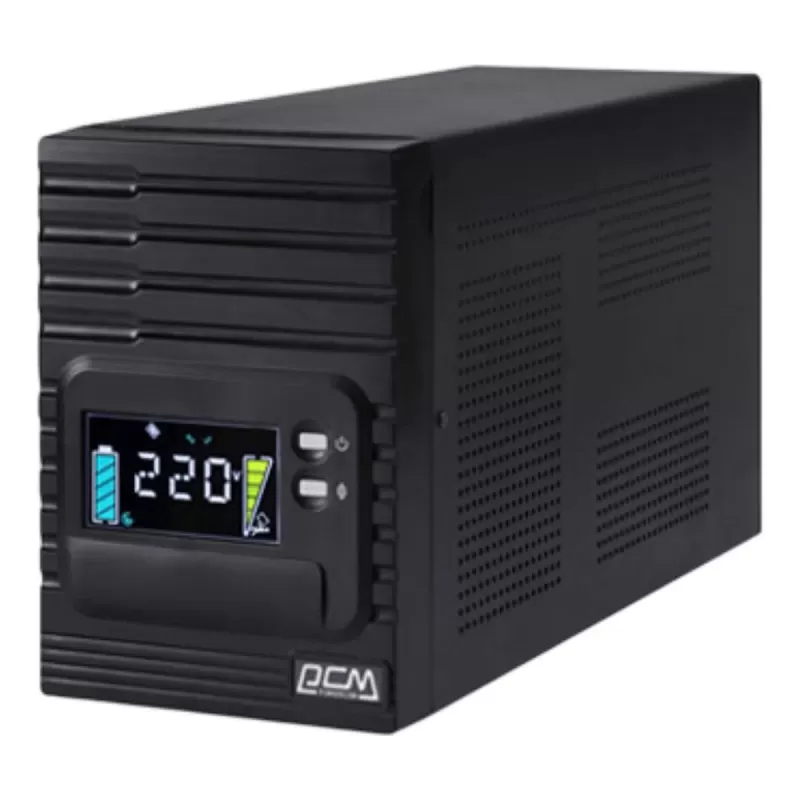 אל פסק Powercom SPT - SmartKing Pro Tower 2000VA LCD UPS SPT-2000A-LCD 2000VA