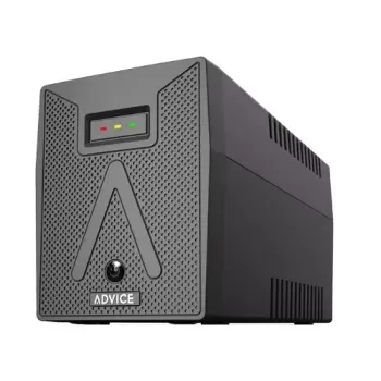 אל פסק Advice AIN1200VA USB שחור AIN-1200-3