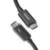 כבל UGREEN Thunderbolt 3 5k/60Hz | 40Gbps | 100W | 0.8M Cable 0.8m צבע שחור
