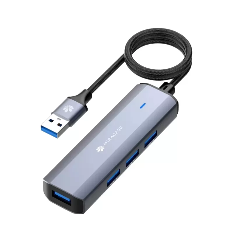 כבל USB Miracase USB MHUB520 MHUB520 1.2m
