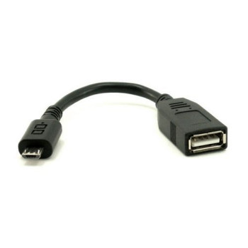 Кабель Micro USB Male To USB Female OTG CH-USB-OTG Цвет:черный..