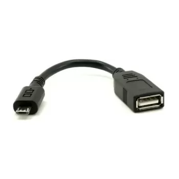Cable Micro USB Male To USB Female OTG CH-USB-OTG Color:black