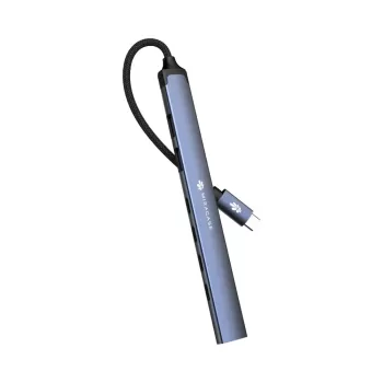 כבל USB Miracase USB-C MHUB540 MHUB540 צבע אפור
